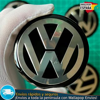 Emblema VW 65mm Pegatina Tapas Tapacubos
