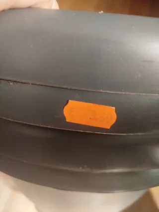 4 Macetas Plástico Negras 20L