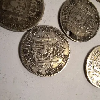 Monedas Alfonso XII (1876-1882).