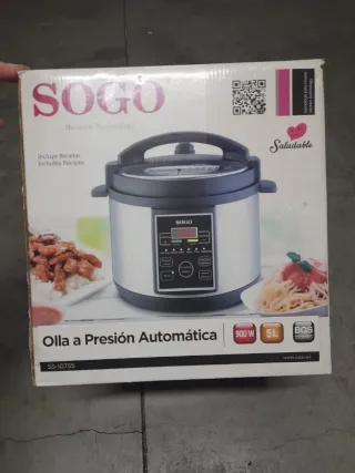 Olla a Presión Automática SOGO 900W 5L