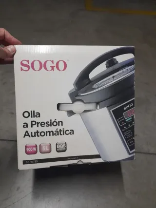 Olla a Presión Automática SOGO 900W 5L