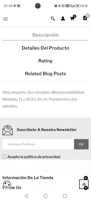 Step de ejercicio casi nuevo