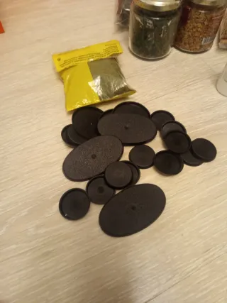 Warhammer: texturas y peanas