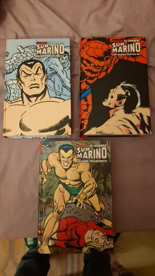 NAMOR 1, 2 y 3 EL HOMBRE SUBMARINO (MARVEL LIMITED