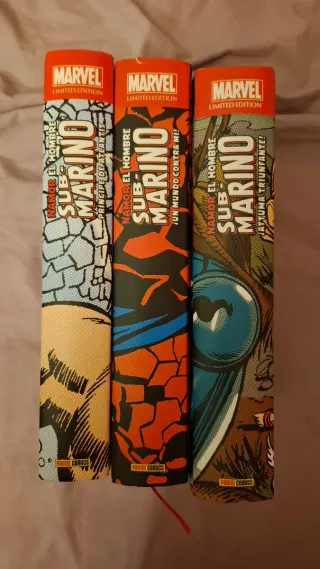 NAMOR 1, 2 y 3 EL HOMBRE SUBMARINO (MARVEL LIMITED
