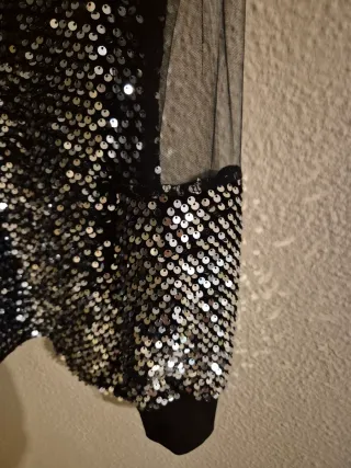 Blusa fiesta lentejuelas tul