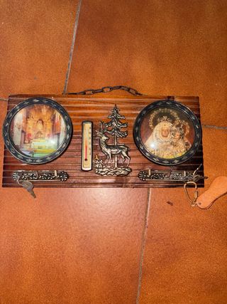 Portachiavi da parete in legno