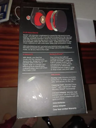 Auricolari Beats by Dr. Dre Rossi