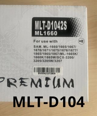 Toner Samsung MLT-D104S Nero