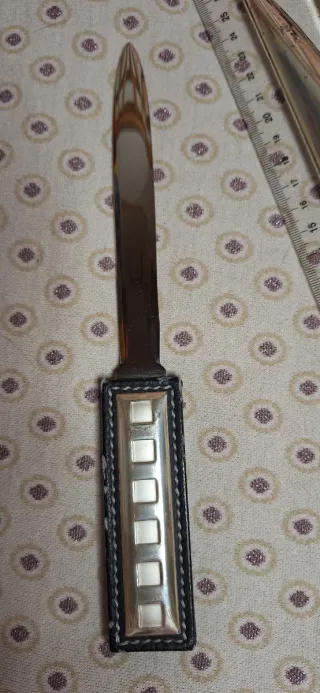 Set da scrivania argento vintage