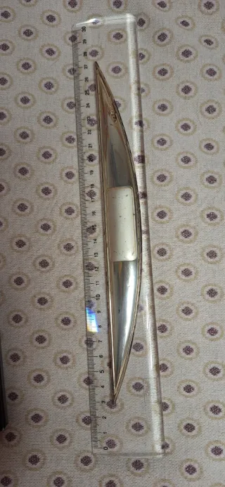 Set da scrivania argento vintage