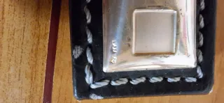 Set da scrivania argento vintage