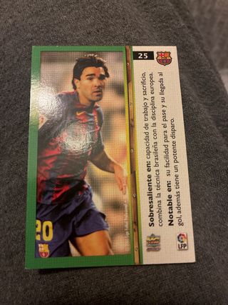 Cromo fútbol 2025 - Deco - FC Barcelona