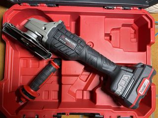 Amoladora Parkside Radial + Batería