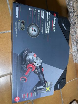 Amoladora Parkside Radial + Batería