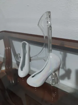 Figuras tacones porcelana vintage