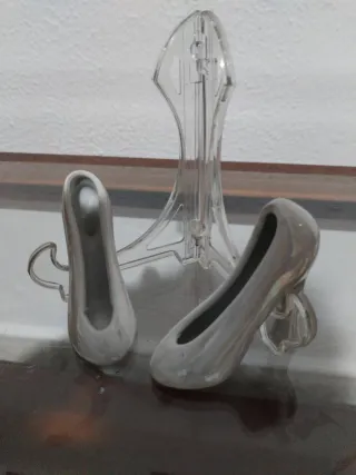 Figuras tacones porcelana vintage