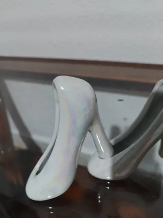 Figuras tacones porcelana vintage