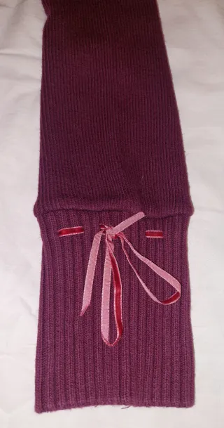 Jersey Desigual granate estampado Talla L