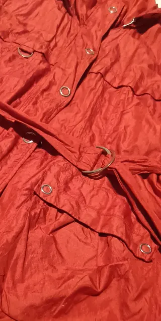 Chaqueta Rever W rojo guinda talla 48