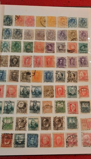 EEUU Colección de sellos.