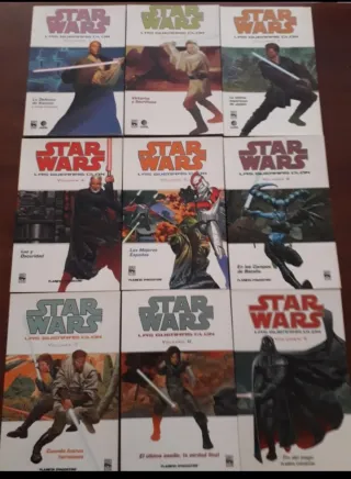 Star Wars guerras clon colección completa comic