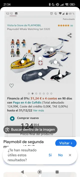 Playmobil Set Avión y Barco 5920