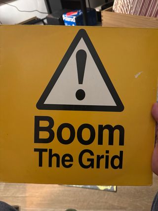 Vinilo Boom The Grid 12 Dance Electro