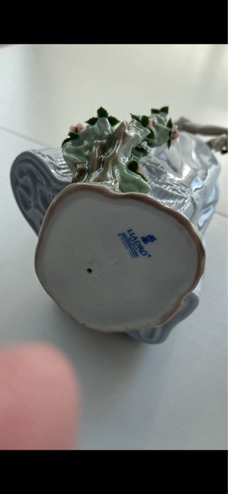 Figura Lladró Niña con Flores