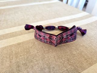 Pulsera cinta Virgen del Pilar Cachirulo