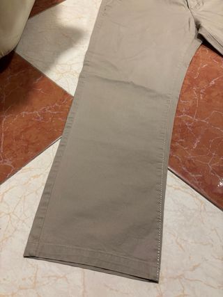 Pantalón informal beige