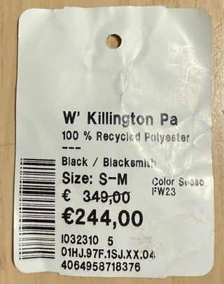 Parka Carhartt Killington Negra