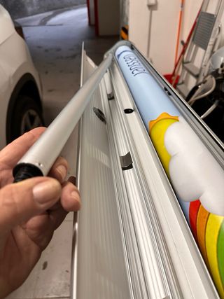 2 Espositori Roll-up nuovo