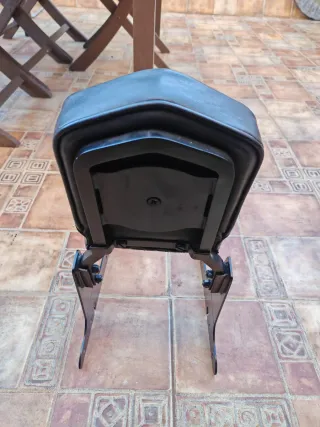 Respaldo Harley Davidson Negro