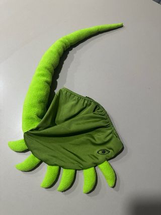 Funda Casco Ski Niño Dinosaurio Verde