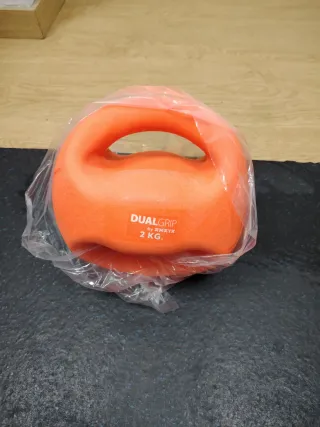 Mancuerna Dual Grip 2 kg Naranja