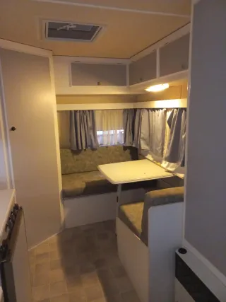 Caravana para dejar fija