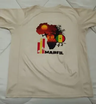 Camiseta Militar Destacamento Marfil 42 Senegal