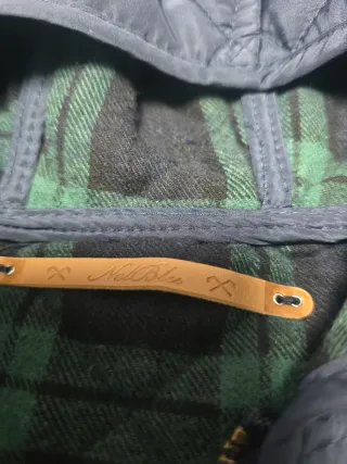 Parka/Abrigo niña azul talla 12/13 años 152 cm