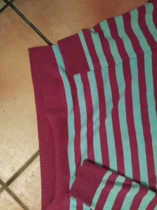 Jersey rayas hombre pico