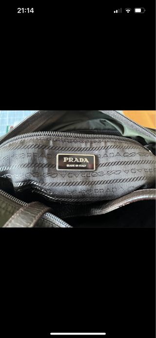 Borsa Prada Nera/Marrone