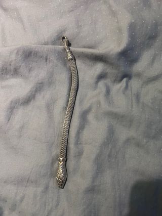 Pulsera Roberto Cavalli Serpiente Plata