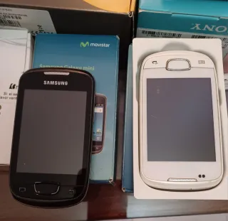 Samsung Galaxy Mini Movistar Negro