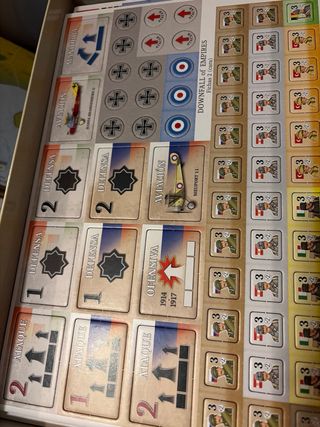 Downfall of Empires Juego de Mesa+Tapete