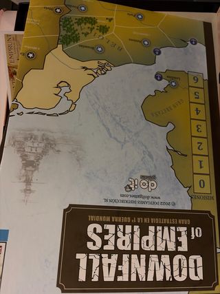 Downfall of Empires Juego de Mesa+Tapete