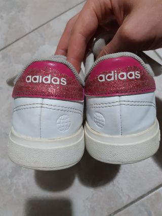 Scarpe Adidas Bambina Rosa e Bianche