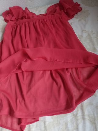 Vestido rojo fiesta-Ideal Navidad o eventos