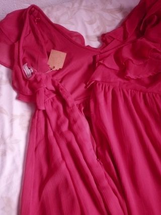 Vestido rojo fiesta-Ideal Navidad o eventos