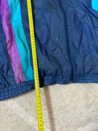 Chaqueta Y2K Retro Azul Marino Morado