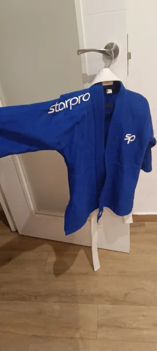 Kimono Judo Azul Talla 120cm 3-4-5 años